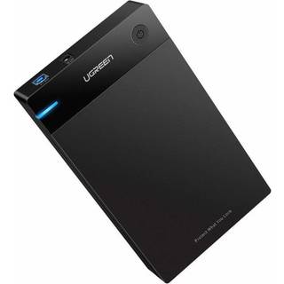 Ugreen adapterhus til SATA 2.5" USB 3.0 diskdrev - Sort