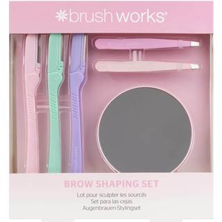 Brushworks Brow Shaping Set 6pcs