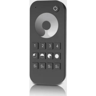 LEDlife rWave touch dæmper sort fjernbetjening - 4 zoner, batteri, inkl. holder