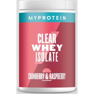Clear Whey Isolate - 20 Servings - 498g - Cranberry & Raspberry