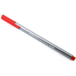 10 x Staedtler Triplus fiberpen rød