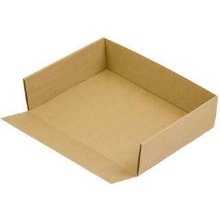 Rigsarkivæske 380x250x80mm bund - bølgepap A4