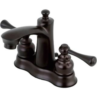 Kingston messing FB7615BL 4 in. Centerset badev?relse vandhane olie gnidet bronze