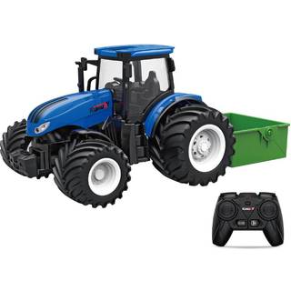 Fjernstyret Traktor m/dump 1:24 Alloy 2.4G