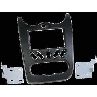 Monteringsram 2-din stereo Dacia Duster 2010- Svart