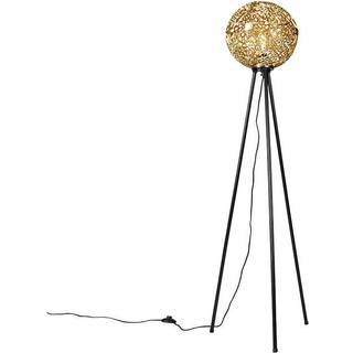 Art Deco gulvlampe stativ guld - Maro