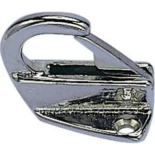 Fenderkrog Roca, L, 38 x 34 mm, med fjederlås, kromet messing