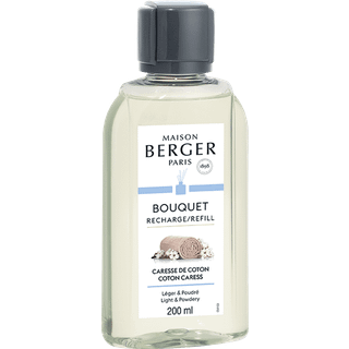 MAISON BERGER REFILL TIL DUFTPINDE - COTTON CARESS - Scented bouquet refill / Duftpinde refill - MAISON BERGER PARIS - StudioBuus