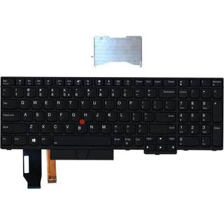 Lenovo Lite-On - Bærbar tastatur - til udskiftning - Amerikansk engelsk - Sort