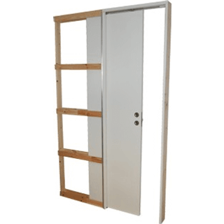 Svalk indbygningskarm 120 hvid t/62,5cm dør 60kg 3968