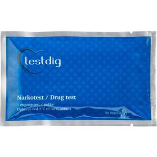 Multi Narkotest - Tester for 6 Stoffer - 3 stk - 3 stk