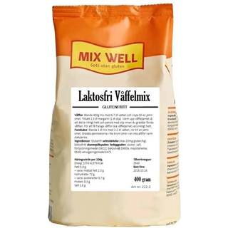 Laktose- og Glutenfri vaffelmix - Mix Well 222 - OBS bedst før 22.04.25