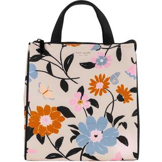 Kate spade New York s?d frokostpose til kvinder storkapacitet frokost -tote voksen frokostboks med s?lv termisk isoleret indvendig foring og opbe