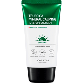 Some By Mi Truecica Mineral Calming Tone-up Suncream Lindrende beskyttelsescreme SPF 50+ 50 ml - 50 ml