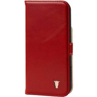 iPhone 13 Leather Case (with Stand function) - Red