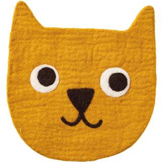 Klippan Yllefabrik Little Bear siddeunderlag Gul