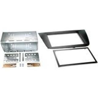 Monteringsramme 2-DIN Seat Leon, sort
