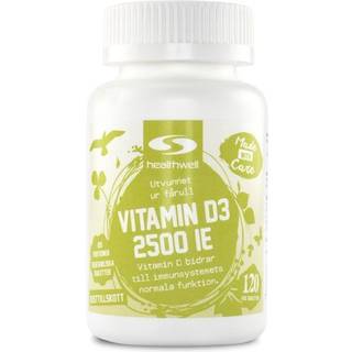 Vitamin D3, 120 kapsler