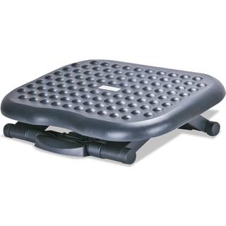 ALERA ALEFS212 13,75 in. W x 17,75 in. D x 4,5 til 6,75 tommer. H afslappende justerbar fodstøtte - sort