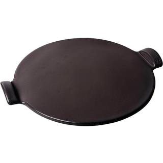 Pizzabakke, keramik, 36.5 cm, Charcoal - Emile Henry