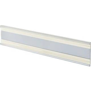 Azar 199608 Adhesive-Back 8-1/2-tommer bredde med 2-tommer h?jde-navneskilt 10-delt s?t