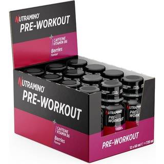 Nutramino Pre-Workout Shot - Berries (12 x 60ml)