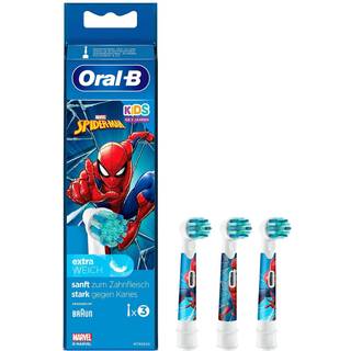 Oral-B Spiderman Tandbørstehoveder 3 stk.
