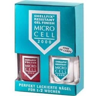 Micro Cell Pleje Neglepleje Shellfix Resistant Gel Finish No. F4 Brown 11 ml (17.455,00 kr / 1 l) - 11 ml