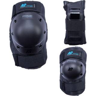 K2 Prime Pad Set, beskyttelsessæt, dame, sort