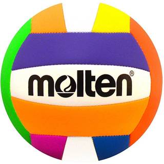 Molten Camp Volleyball Neon Officiel st?rrelse og v?gt (MS500-Neon)