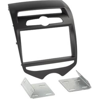 Monteringsram 2-din Hyundai ix20 2010- m-klimat mattsvart
