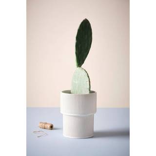 RUBY MAE krukke ø 21 cm - Hvid