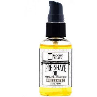 Taconic Shave Premium Natural Pre -Shave Oil (2 oz.) - Uscentreret - Beskytter mod irritation og barbermaskine, n?r man barberer med en patronsik