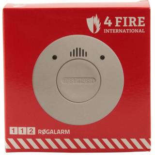 4FIRE INTERNATIONAL Røgalarm 10 års batteri og kvikmontage (9947)