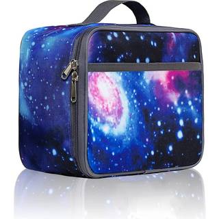 Weiwytex Galaxy Isoleret frokostpose til drenge/piger Genanvendelig k?ligere frokostboks til b?rneskole/picnic/rejse