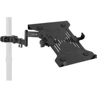 Vivo st?l Universal Full Motion Pole Mount Laptop Holder Arm med aftagelig 75 mm og 100 mm Vesa Plade Passer 10 til 15,6 tommer b?rbare computere