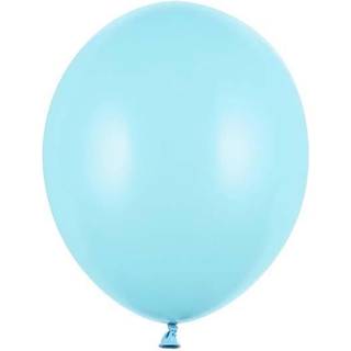 10 stk. Latexballoner himmelblå 12" - Luksus kvalitet til fest og dekoration