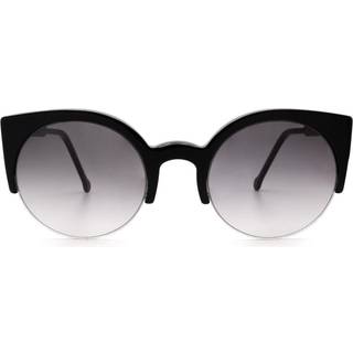 Retrosuperfuture LUCIA BLACK PHV 51 Solbriller Kvinder Black - Silver - 51mm