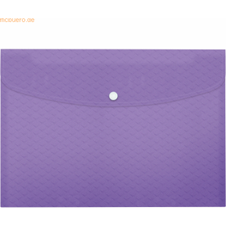 Esselte Colour'Breeze A4 dokumentmappe PP, pakke med 3 Lavendel