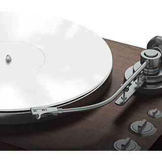 Pro Spin White Acrylic Drejebord Mat - Platter Slipmat til 12 """" Vinyl Vintage Record Player - Antistatisk dæk
