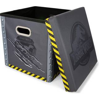 Jurassic World Foldble Storage Bin Cube Organizer med lock | 15 tum