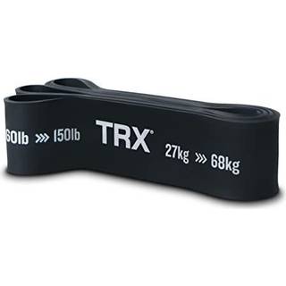 TRX Elastiske Modstandsbånd, 27-68 kg, Tunge Elastikbånd til træning Sort