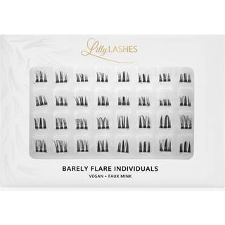 Lilly Lashes Individual Flares Falske øjenvipper Skygge Barely Flare 32 stk. - 32 stk.