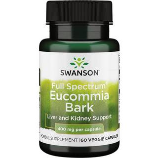 Fuldspektrum Eucommia Bark, 400 mg - 60 vegetabilske kapsler