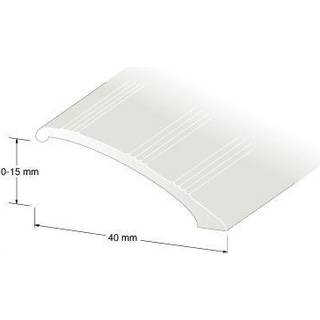 Duri 211902 Niveau liste KA9 profil, sølv 40 x 1000 mm