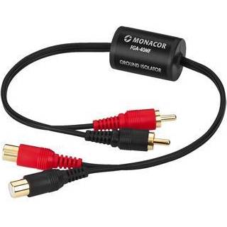 Monacor FGA-40MF stereo jordisolator med RCA stik | PRIS-MATCH