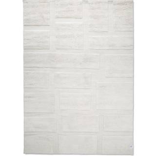Classic Collection Bricks uldtæppe 250x350 cm Ivory