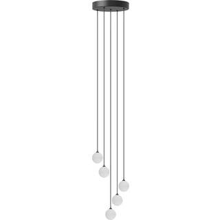 Rosette Mini Cluster 5 G4-ophæng, sort