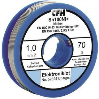 Loddetråd til elektronik, 1,0 mm, 70 g