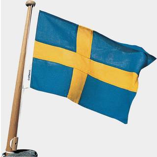 Bådflag Adela Royal, Sverige, bomuldslignende polyester (230 g / m²), 50 x 31 cm